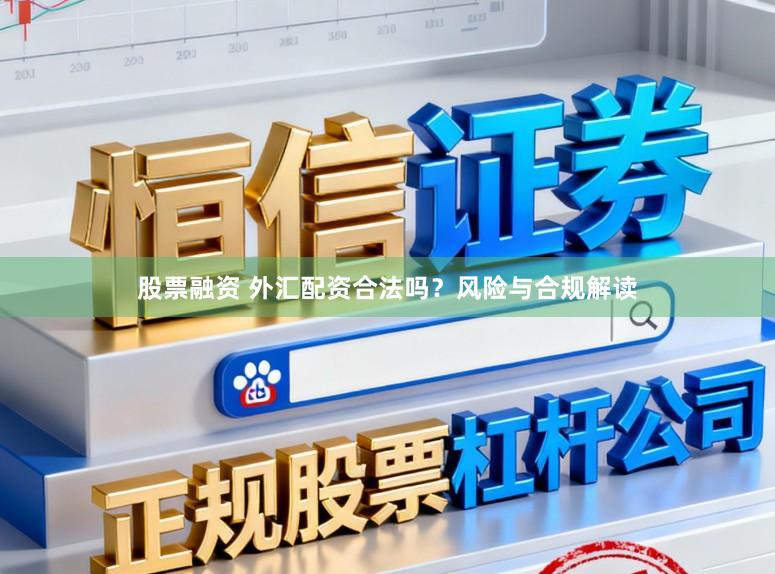 股票融资 外汇配资合法吗？风险与合规解读