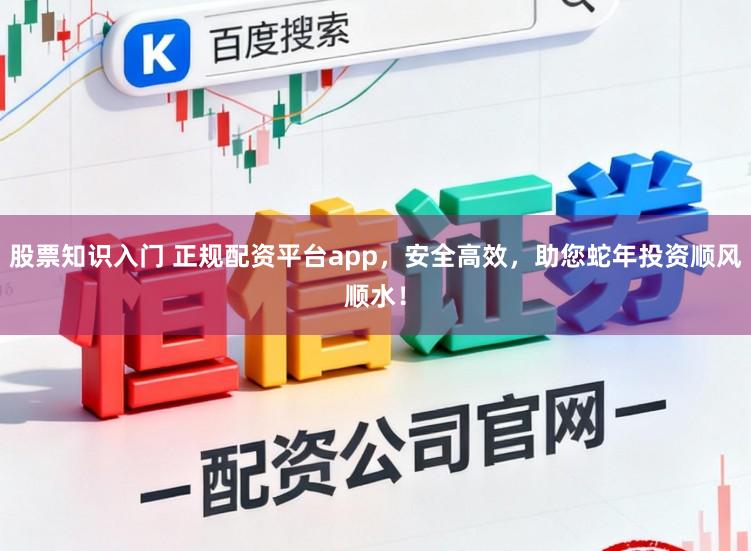 股票知识入门 正规配资平台app，安全高效，助您蛇年投资顺风顺水！